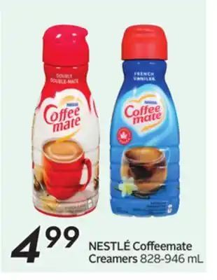 Sobeys NESTLÉ Coffeemate Creamers offer