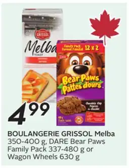 Sobeys BOULANGERIE GRISSOL Melba offer
