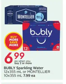 Sobeys BUBLY Sparkling Water offer