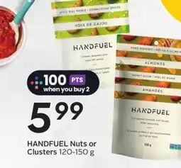 Sobeys HANDFUEL Nuts or Clusters offer