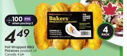 Sobeys Foil Wrapped BBQ Potatoes offer