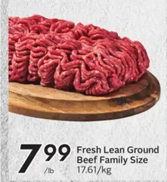 Sobeys Fresh Lean Ground Beef offer