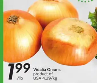 Sobeys Vidalia Onions offer