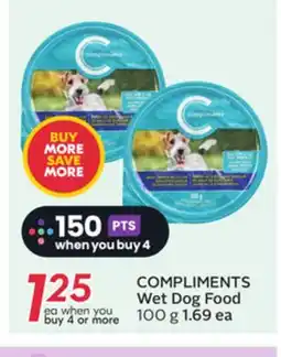 Sobeys COMPLIMENTS Wet Dog Food offer