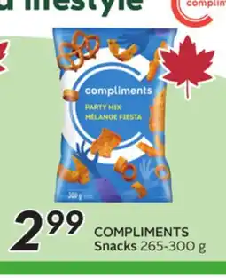 Sobeys COMPLIMENTS Snacks offer