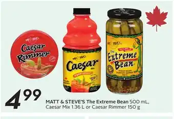 Sobeys MATT & STEVE'S The Extreme Bean offer