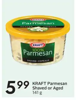 Sobeys KRAFT Parmesan offer