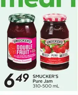 Sobeys SMUCKER'S Pure Jam offer