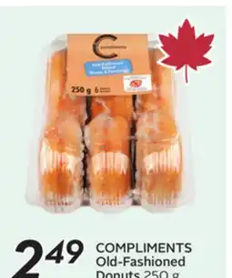 Sobeys COMPLIMENTS Old-Fashioned Donuts offer