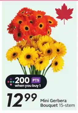 Sobeys Mini Gerbera Bouquet offer