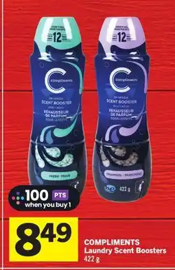 Foodland COMPLIMENTS Laundry Scent Boosters offer