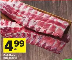 Foodland Pork Back Ribs offer