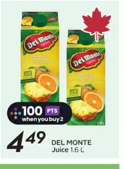 Sobeys DEL MONTE Juice offer