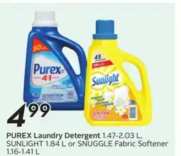 Sobeys PUREX Laundry Detergent offer