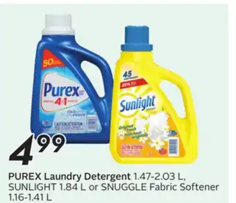 Sobeys PUREX Laundry Detergent offer