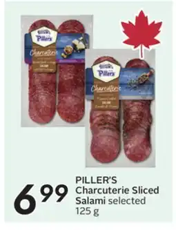 Sobeys PILLER'S Charcuterie Sliced Salami offer