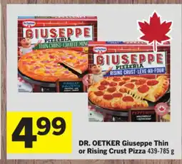 Foodland DR. OETKER Giuseppe Thin or Rising Crust Pizza offer