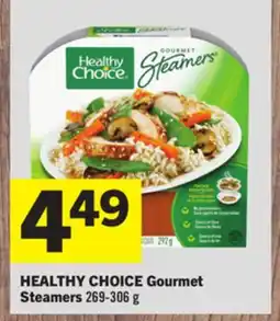Foodland HEALTHY CHOICE Gourmet Steamers offer