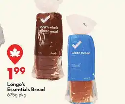 Longo's Essentials Bread offer