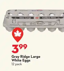 Longo's Large White Eggs offer