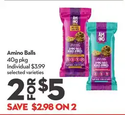 Longo's Amino Balls offer