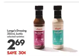 Longo's Dressing offer