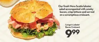 Longo's Longo's Lobster Bacon offer