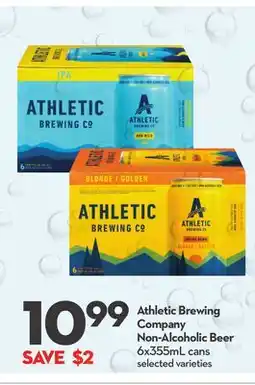 Longo's Athletic Brewing Company Non-Alcoholic Beer offer