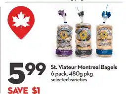 Longo's Montreal Bagels offer