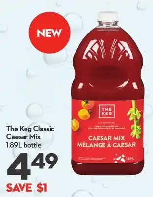 Longo's The Keg Classic Caesar Mix offer