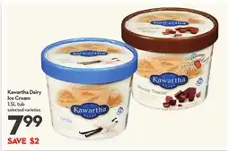 Longo's Kawartha Dairy Ice Cream offer