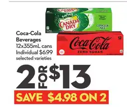 Longo's Coca-Cola Beverages offer