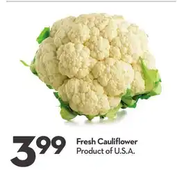 Longo's Fresh Cauliflower offer