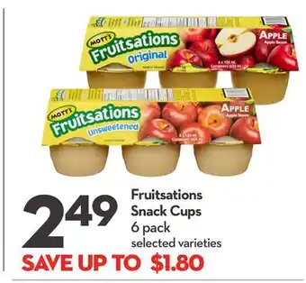 Longo's Fruitsations Snack Cups offer