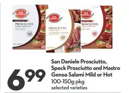 Longo's Prosciutto, Speck Prosciutto and Genoa Salami Mild or Hot offer