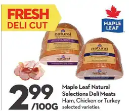 Longo's Natural Selections Deli Meats offer