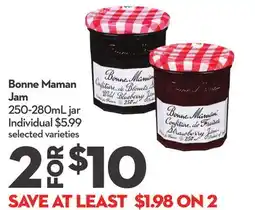 Longo's Bonne Maman Jam offer