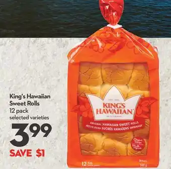 Longo's Sweet Rolls offer