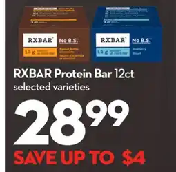 Longo's RXBAR Protein Bar offer