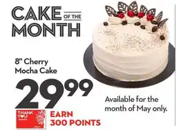 Longo's 8 Cherry Mocha Cake offer