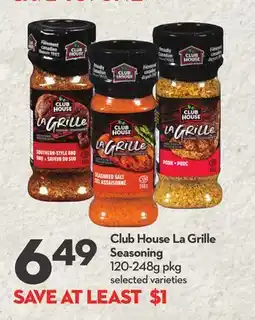 Longo's La Grille Seasoning offer