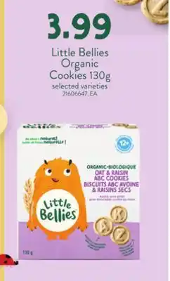 Loblaws LITTLE BELLIES COOKIES, 130G offer