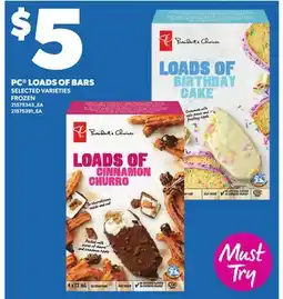 Loblaws PC LOADS OF BARS offer