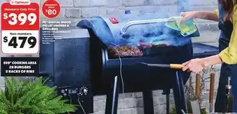 Loblaws PC DIGITAL WOOD PELLET SMOKER & GRILL BBQ offer