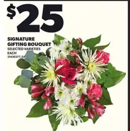 Loblaws SIGNATURE GIFTING BOUQUET, EACH offer