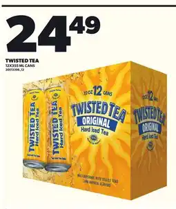 Loblaws TWISTED TEA, 12X355ML CANS offer
