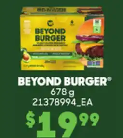 Loblaws BEYOND BURGER , 678g offer