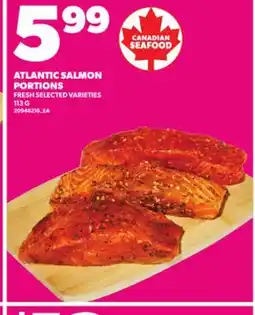 Loblaws ATLANTIC SALMON PORTIONS, 113 G offer