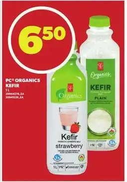 Loblaws PC ORGANICS KEFIR, 1 L offer