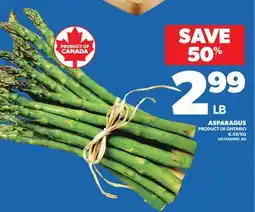 Loblaws ASPARAGUS offer